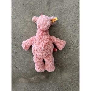 Steiff‎ 068126 Soft Cuddly Friends Giselle Giraffe Rose 9" Pink Rose
